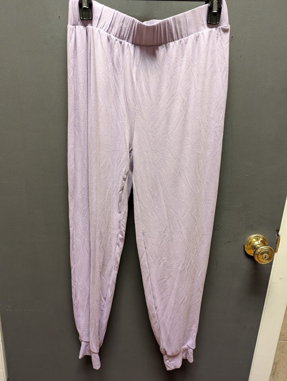 Cozy Rozy California Pull On Jogger Pajama Pants Large purple NWT Joggers USA